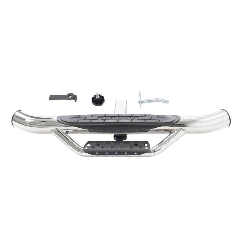 Go Rhino Dominator Hitch Step - Stainless thumbnail 7