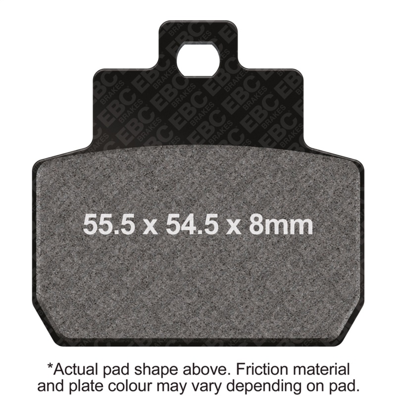 EBC 07-09 Piaggio MP3 3 Wheeler 250cc 12in Rear Wheel Rear Left Sintered R/HH Brake Pads