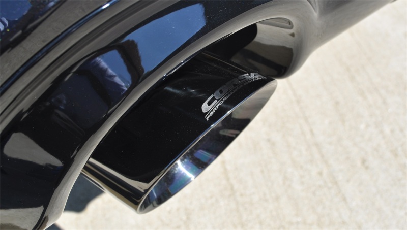 Corsa 2011-2021 Jeep Grand Cherokee Black 2.5in Dual Rear Exit Cat-Back Exhaust thumbnail 4