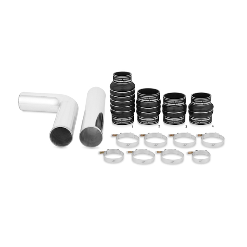 Mishimoto MMICP-RAM-03BK Intercooler Pipe Kit, Black, fits Dodge 5.9L Cummins 2003-2007
