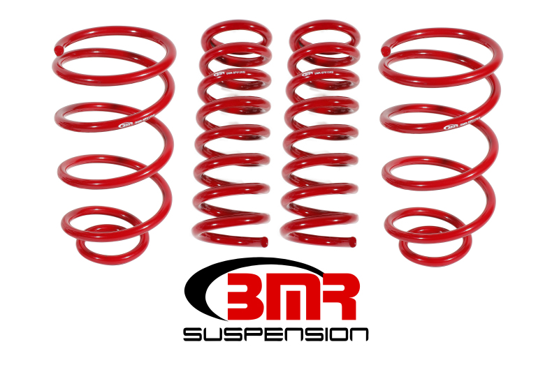 BMR 64-66 A-Body Lowering Spring Kit (Set Of 4) - Red thumbnail 2