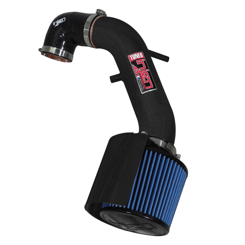 Injen 91-01 Jeep Cherokee XJ 4.0 L6 Wrinkle Black Power-Flow Intake w/ MR Tech & Web Nano Filter thumbnail 2
