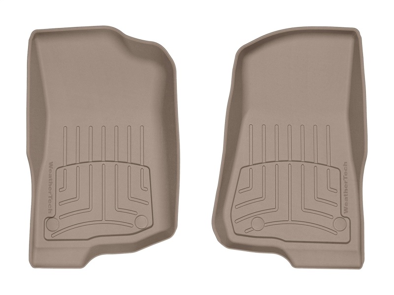 WT 3D FloorMat - Front - Tan