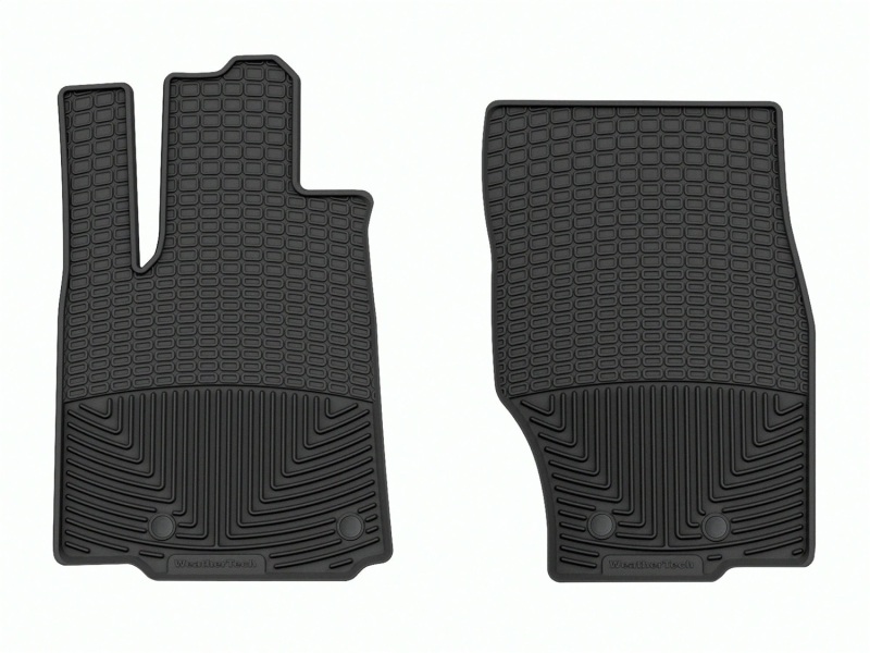 WT Rubber Mats - Front - Blk