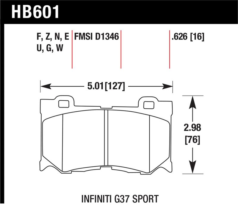 HAWK Ceramic Brake Pad Sets