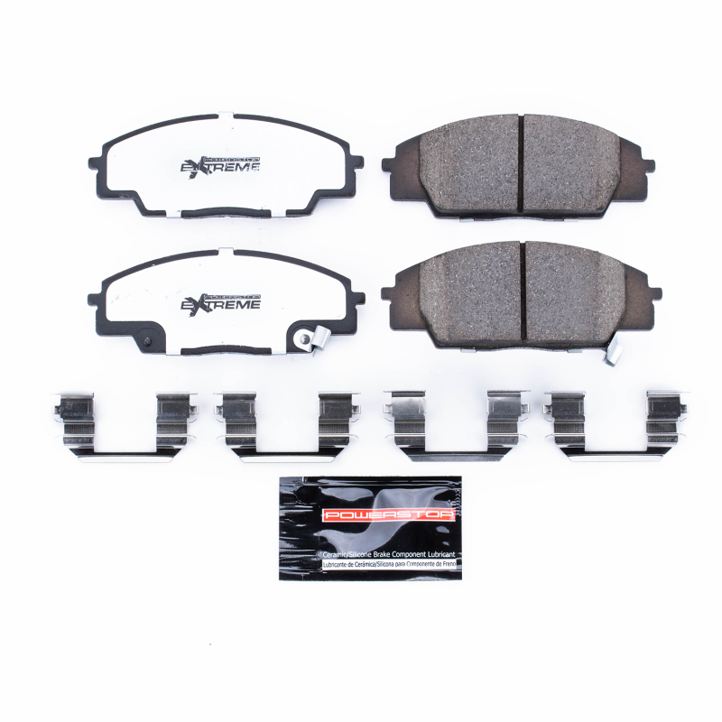 Power Stop 07-10 Acura CSX Front Z26 Extreme Street Brake Pads w/Hardware thumbnail 2