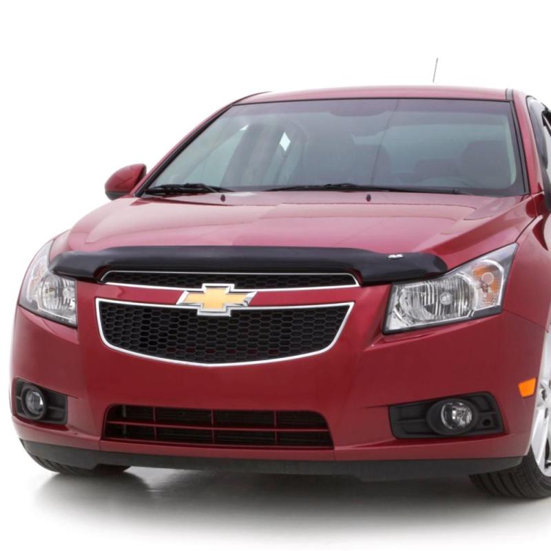 AVS 16-17 Honda Accord Carflector Low Profile Hood Shield - Smoke thumbnail 2