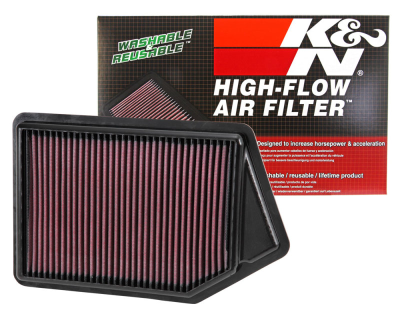 K&N Replacement Air Filter 13-14 Honda Accord L4-2.4L F/I thumbnail 8