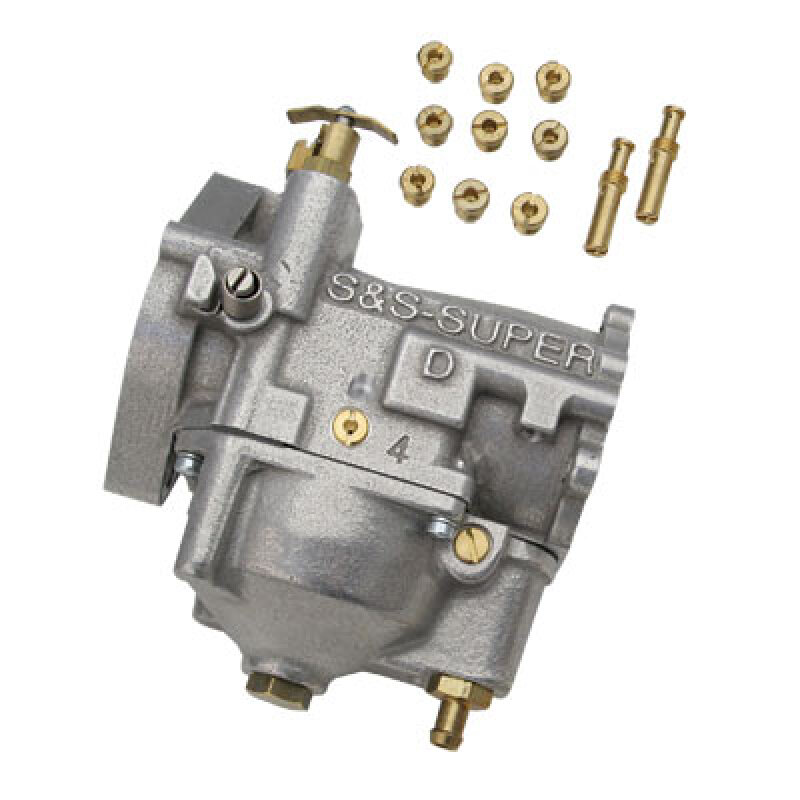 S&S Cycle Super D Carb w/ Extra Jets .033/.096 Assembly