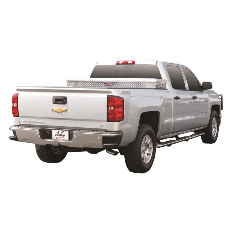 Westin 07-18 Chevy Silv 1500 Crew (5.5ft) Excl 2007 Classic PRO TRAXX 5 WTW Oval Nerf Step Bars - SS thumbnail 9