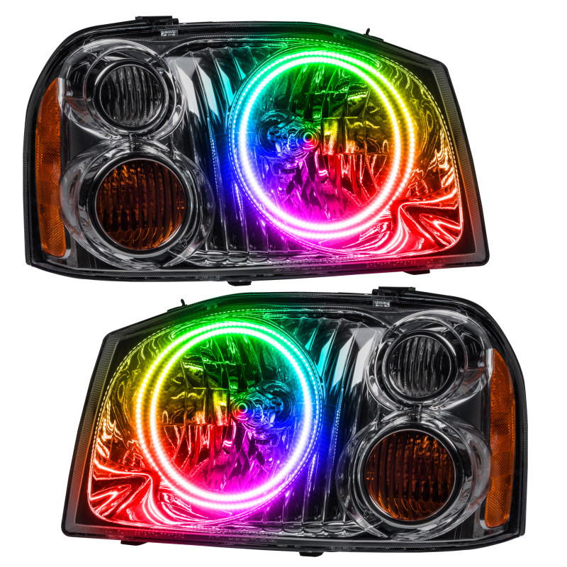 Oracle 01-04 Nissan Frontier SMD HL - Dual Halo - ColorSHIFT w/ 2.0 Controller thumbnail 2