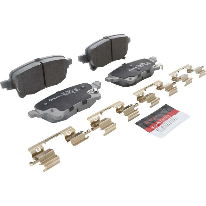 Brembo OE 20-24 Jeep Gladiator/Wrangler PRIME Ceramic Brake Pad - Rear thumbnail 2
