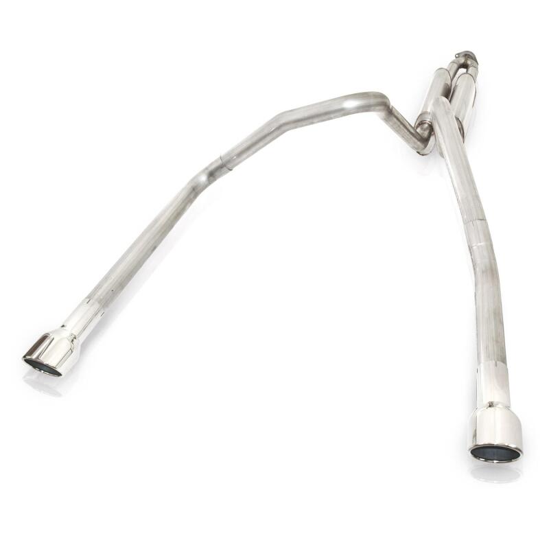 Stainless Works 2006-09 Trailblazer SS 6.0L 2-1/2in S-Tube Exhaust X-Pipe Center Bumper Exit thumbnail 5
