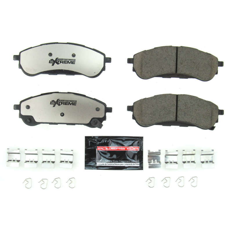 Power Stop 2019 Ford Ranger Rear Z36 Truck & Tow Brake Pads w/Hardware thumbnail 2