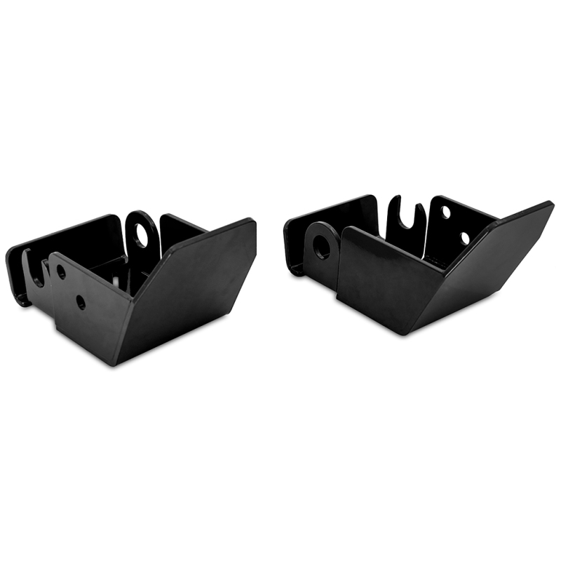 Borne Off-Road 2021+ Ford Bronco Skid Plate Rear Shock Pair Black thumbnail 9