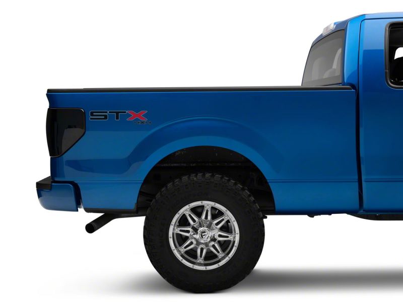 Raxiom 09-14 Ford F-150 Styleside Axial Series LED Tail Lights w/ Halo- Black Housing (Smoked Lens) thumbnail 7