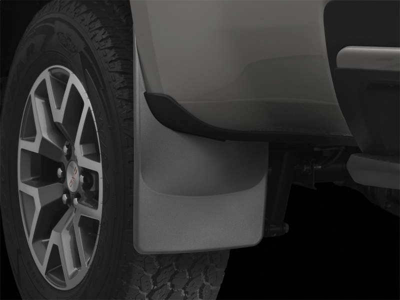 WeatherTech 2015 Chevrolet Colorado w/o Flare No Drill Rear Mudflaps thumbnail 8