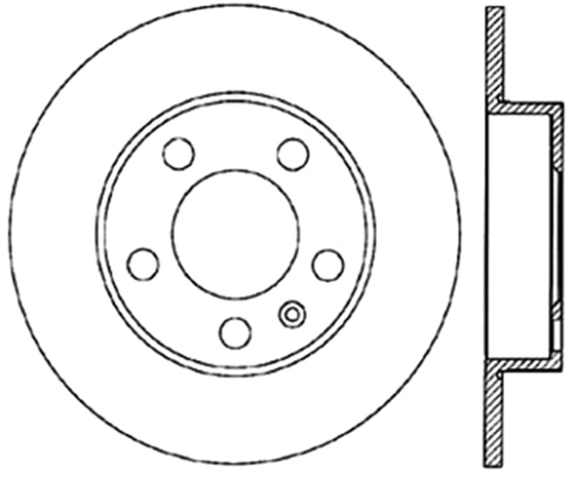 StopTech Slotted & Drilled Sport Brake Rotor thumbnail 2