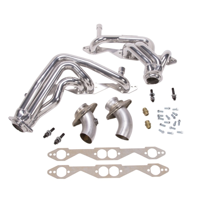 BBK 93-96 Chevrolet Impala SS Shorty Tuned Length Exhaust Headers - 1-5/8 Silver Ceramic thumbnail 2