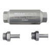 DeatschWerks 3/8in 10 Micron 70mm Compact In-Line Fuel Filter Kit thumbnail 3