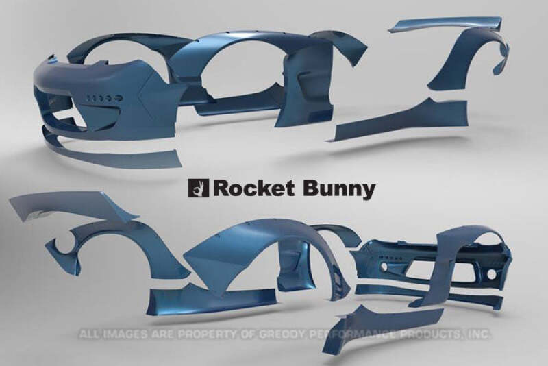 GReddy 93-95 Mazda RX-7 Rocket Bunny Full FD3S Wide-Body Aero Kit Ver. 2 thumbnail 4