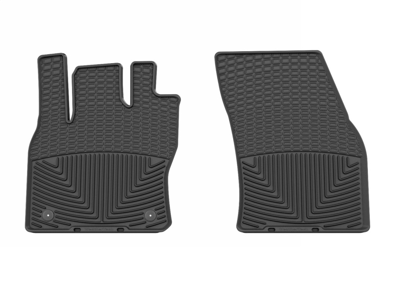WT Rubber Mats - Front - Blk