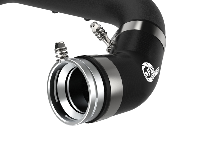 BladeRunner 2-3/4 IN Aluminum Hot Charge Pipe Black