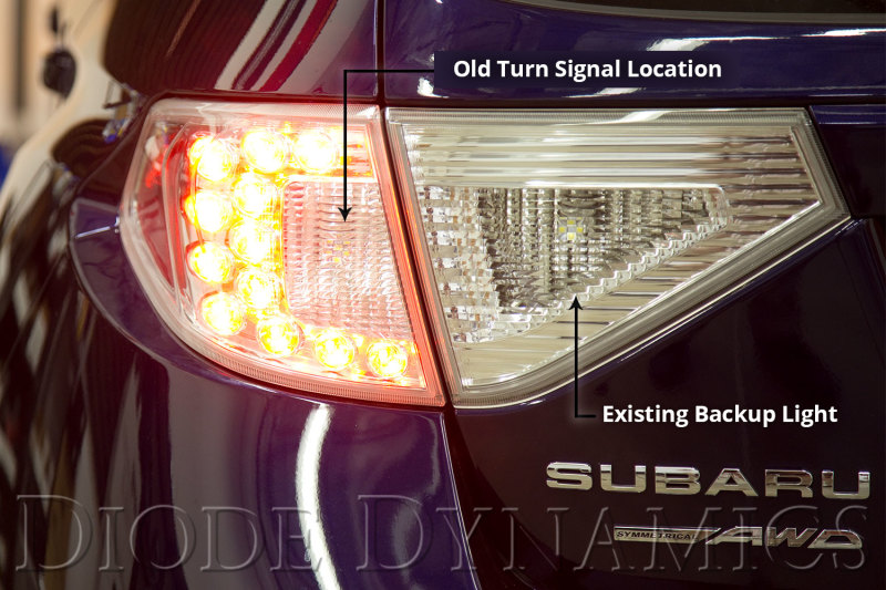 Diode Dynamics 08-14 Subaru WRX/STi Hatchback Tail as Turn +Backup Module (USDM) Module Only thumbnail 8
