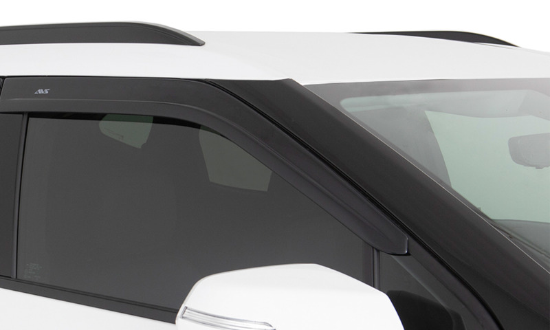 AVS 07-18 Jeep Wrangler (2 Door Only) Ventvisor Low Profile Window Deflectors 2pc - Smoke thumbnail 3