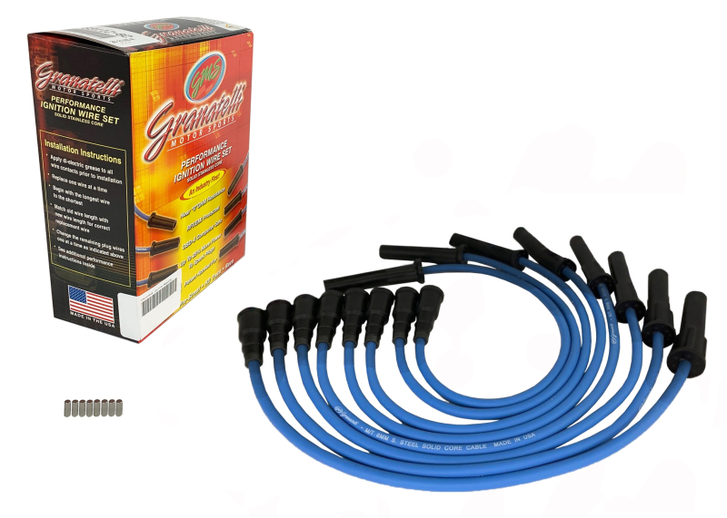 Granatelli 10-14 Ford 6.2L Blue Ignition Wires (Excl Coil Packs) thumbnail 2