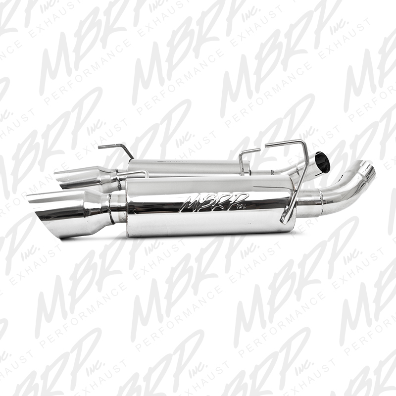 MBRP 05-10 Ford Mustang GT 5.0/Shelby GT500 Dual Mufflers Axle Back Split Rear T304 thumbnail 7