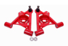BMR 79-93 Fox Mustang Non-Adj Lower A-Arms Standard Ball Joint Spring Pocket - Red thumbnail 3