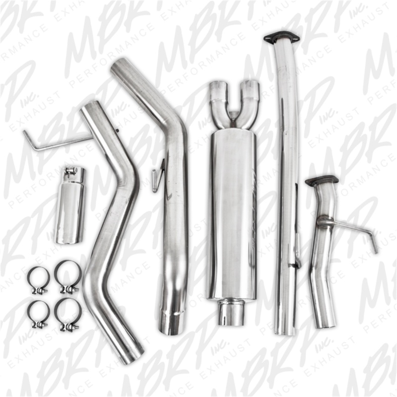 MBRP 2009-2010 Toyota Tundra 5.7L EC-Std. & SB/CC-SB Cat Back Single Side thumbnail 4