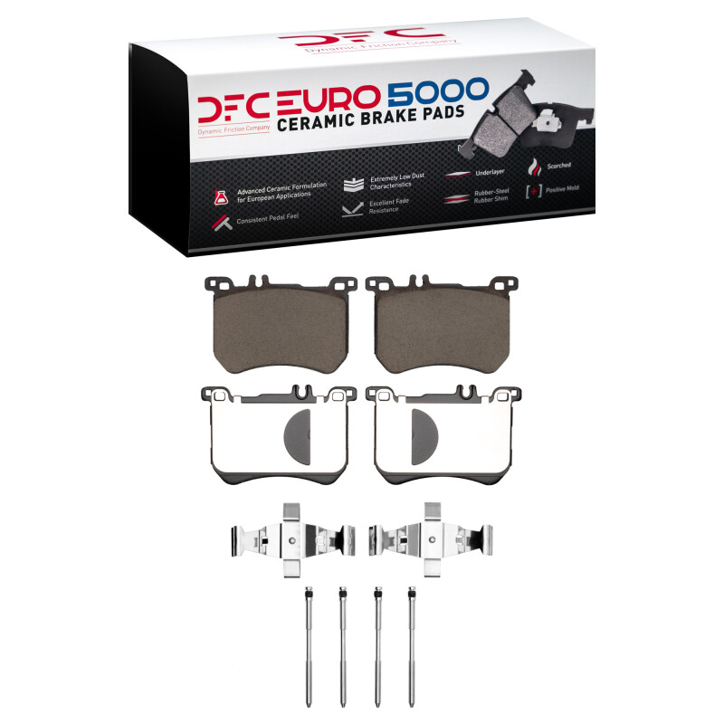 DFC EURO 5000  Ceramic Pad and Hardware Kit