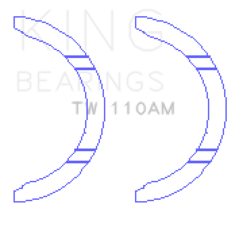 King Engine Bearings Honda D15A2/D15A3/D15B1/D15B2/D15B7/D15B8/D15Z1 Thrust Washer Set thumbnail 3