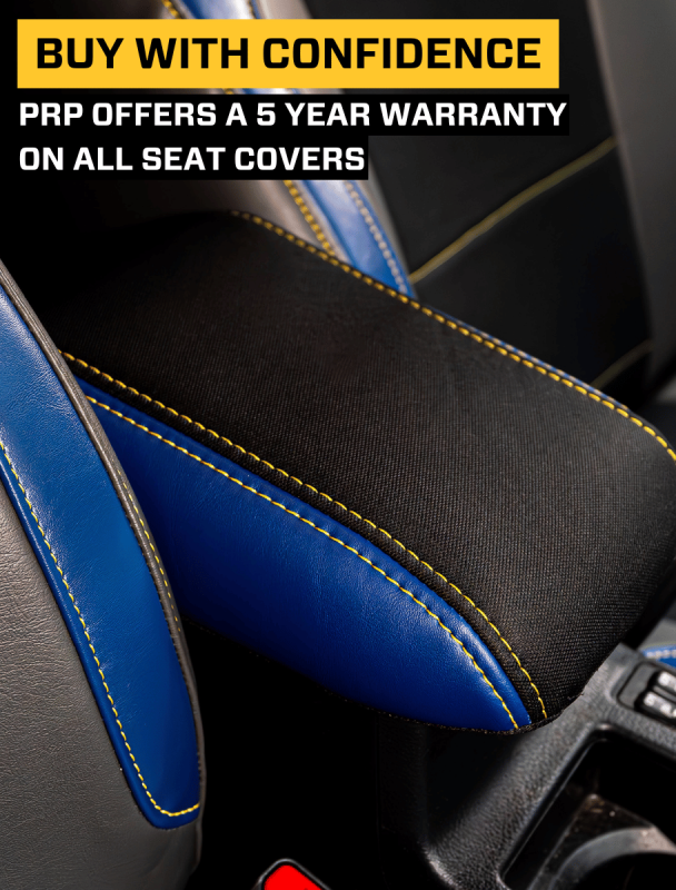 PRP 2013-2017 Subaru Crosstrek Center Console Cover - Black w/ Red Stitch thumbnail 8