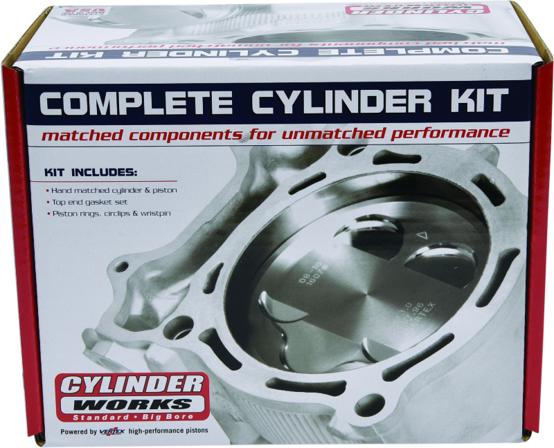 Cylinder Works 17-18 Honda CRF 450 R 450cc Standard Bore High Compression Cylinder Kit 14.4:1 Comp.
