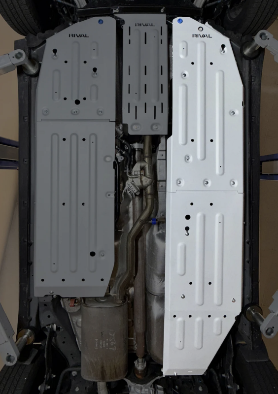Rival 22-26 Ford Ranger Ford Maverick Hybrid Aluminum Driver Underside Skid Plate