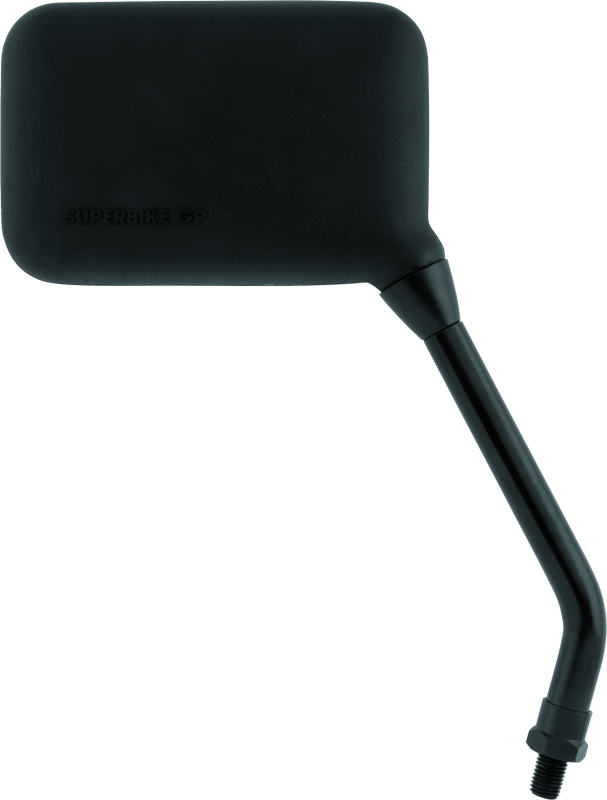 BikeMaster Superbike GP Mirror 10mm Long Right - Black thumbnail 3