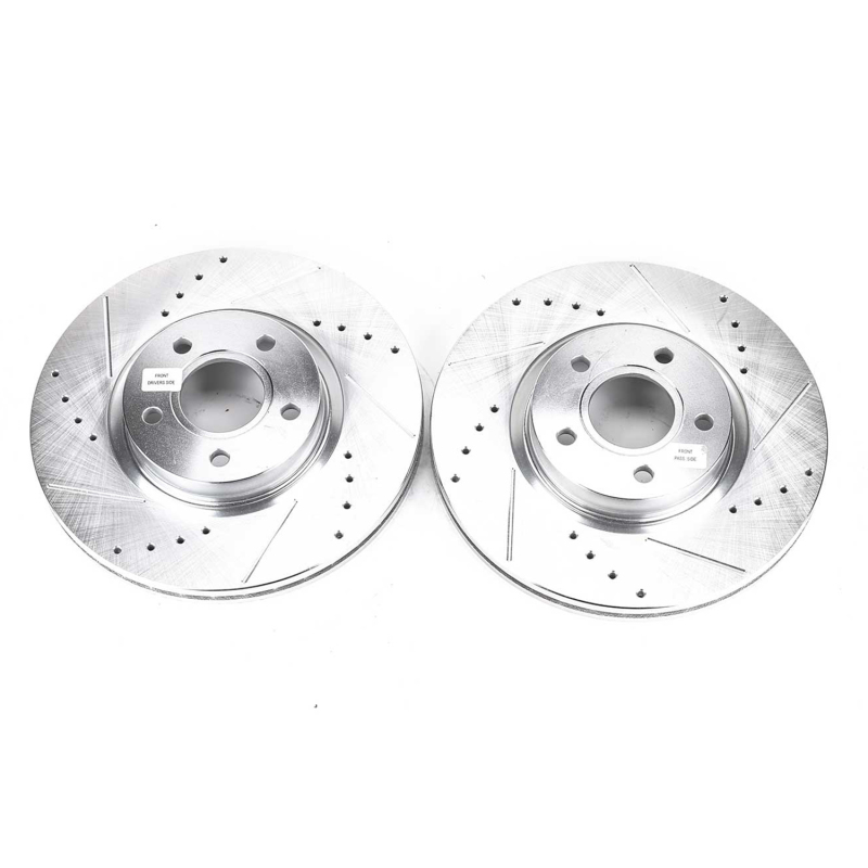 Power Stop 13-18 Ford C-Max Front Evolution Drilled & Slotted Rotors - Pair thumbnail 2