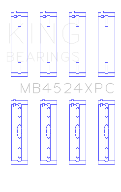 KING Performance Main Bearings