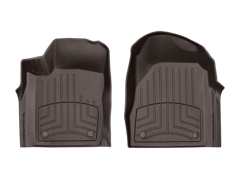 WeatherTech 2016+ Dodge Durango / Jeep Grand Cherokee Front FloorLiner HP - Cocoa