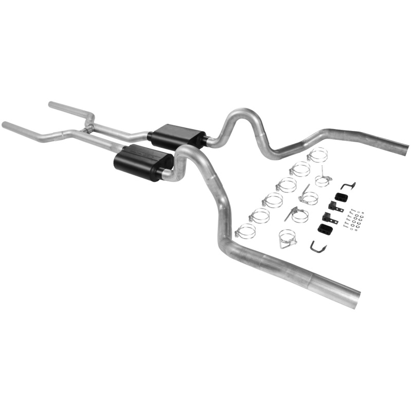 Flowmaster 68-72 GM A-BODY 3.0in. American Thunder Crossmember-Back Exhaust System thumbnail 4
