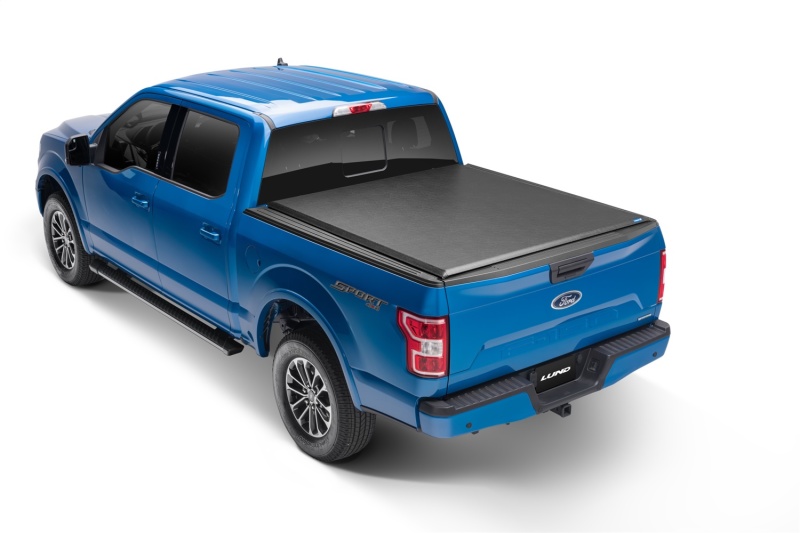 Lund 04-18 Ford F-150 (6.5ft. Bed) Genesis Roll Up Tonneau Cover - Black thumbnail 6