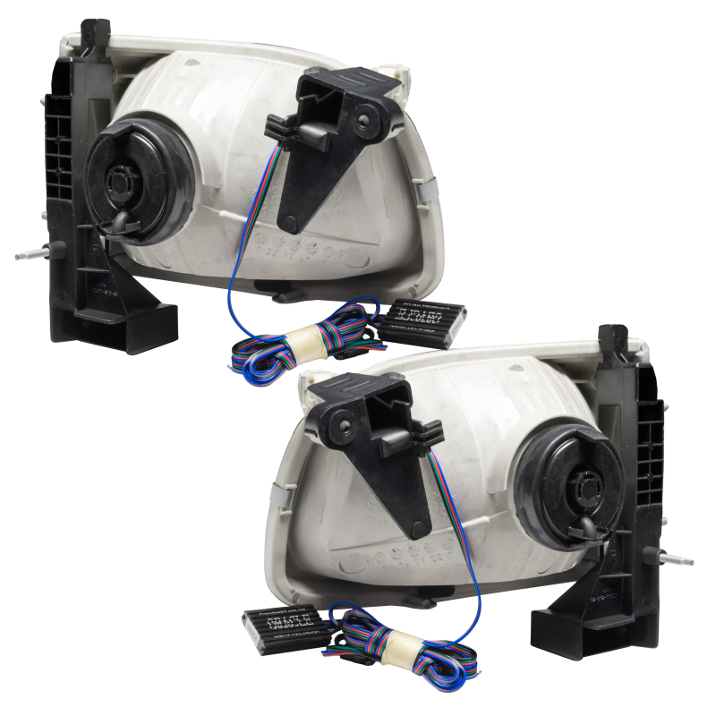 Oracle Lighting 01-04 Toyota Tacoma Pre-Assembled LED Halo Headlights -Red thumbnail 5