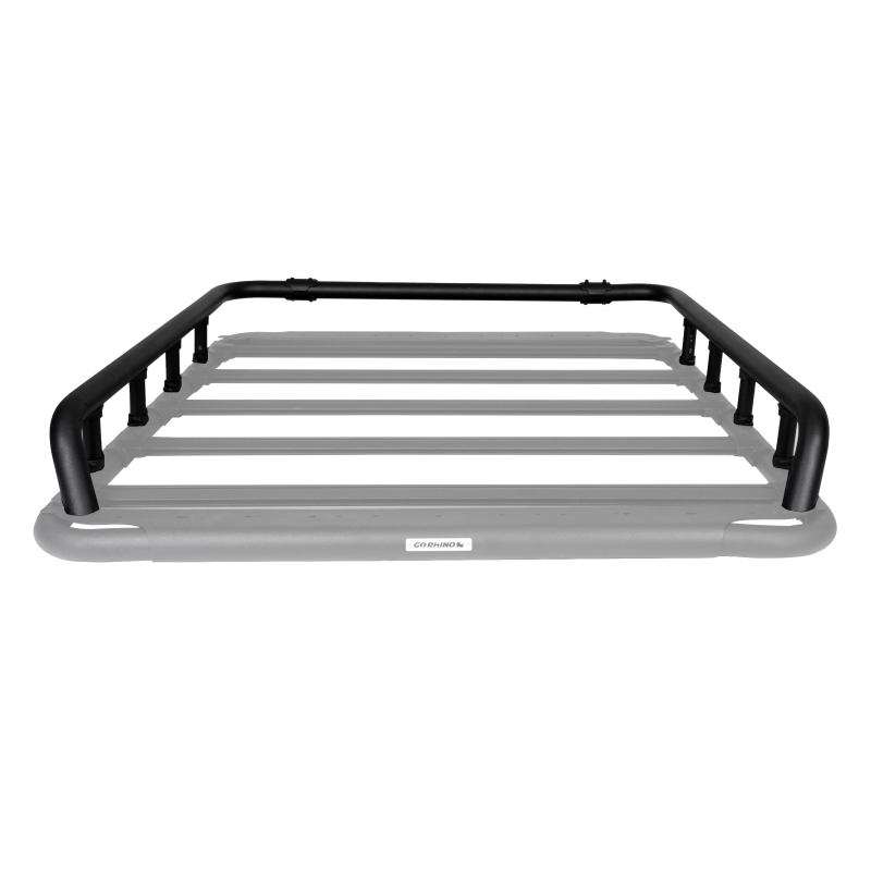 Go Rhino SRM500 Tri-Rail Kit (For 55in. Long Rack) - Tex. Blk (Rails ONLY - Req. Platform) thumbnail 4