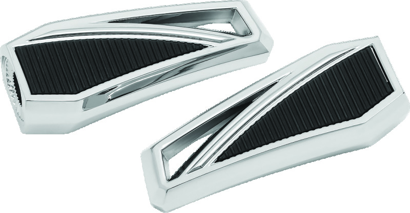 Kuryakyn Phantom Footpegs 5760 Foot Pegs, Phantom, Aluminum, Chrome, Pair thumbnail 3