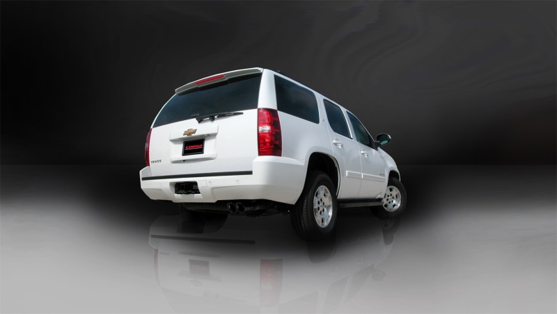 Corsa 2007-2008 Chevrolet Tahoe 5.3L V8 Black Sport Cat-Back Exhaust thumbnail 7
