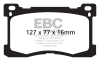 EBC Redstuff Brake Pad Sets