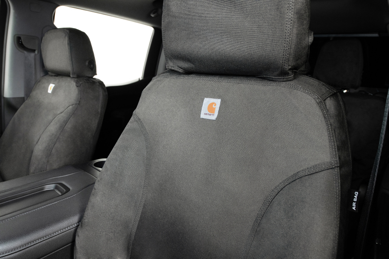 Covercraft 22-25 Toyota Tundra Carhartt Super Dux SeatSaver Second Row Custom Seat Cover - Gravel